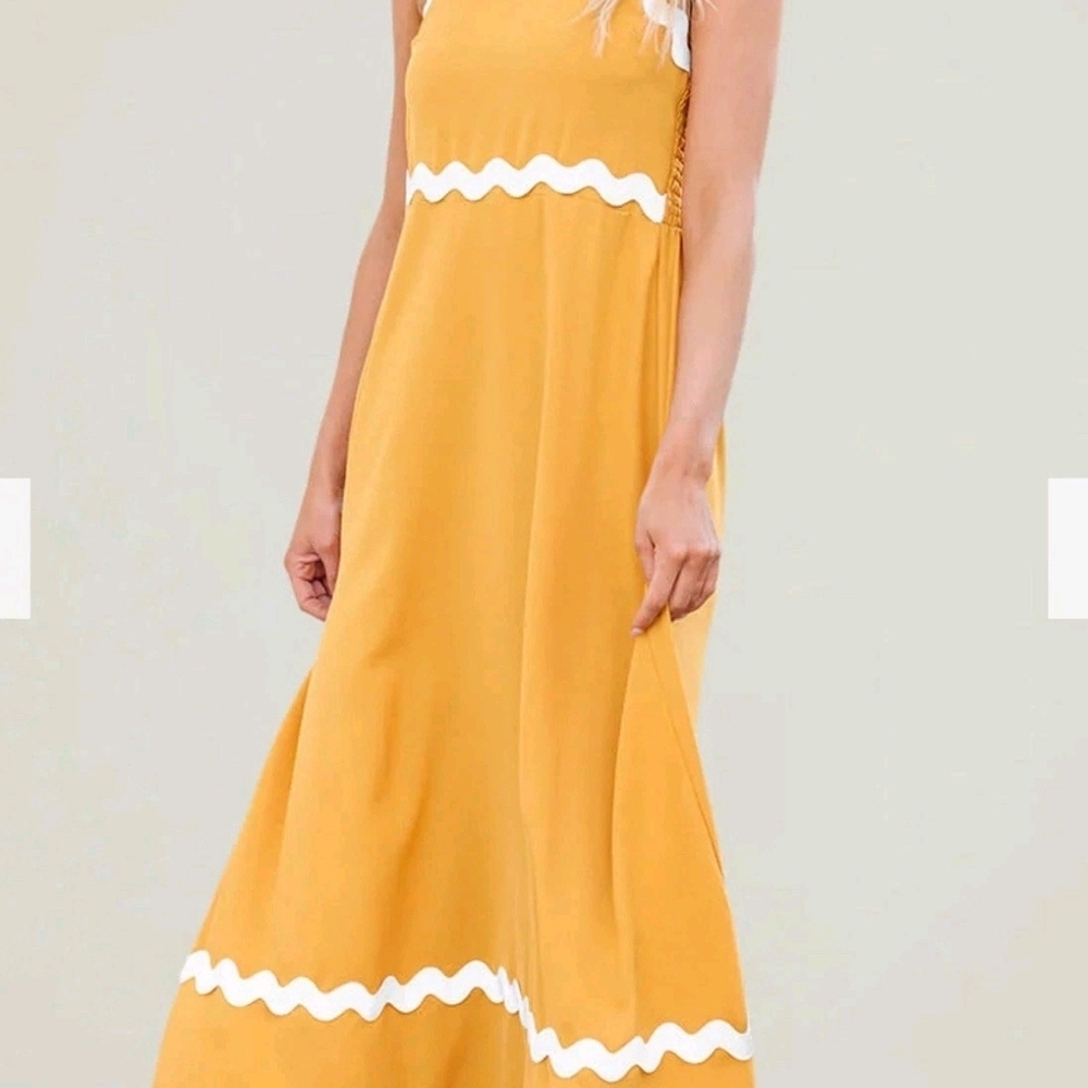 ECOWISH Summee Dress Long Beach Maxi Dress Small